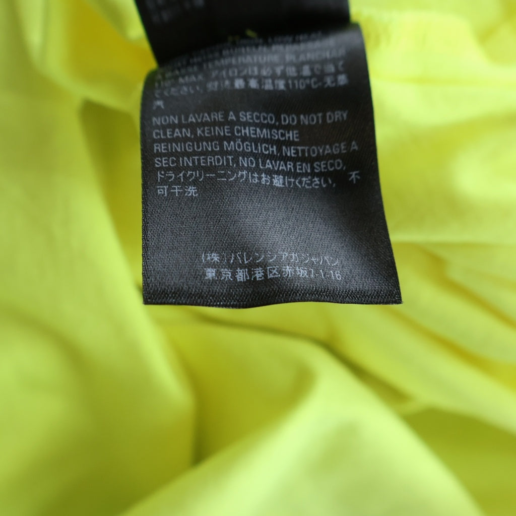 BALENCIAGA(バレンシアガ) ショルダーブランドタグ クルーネック半袖Tシャツカットソー イエロー 578139
