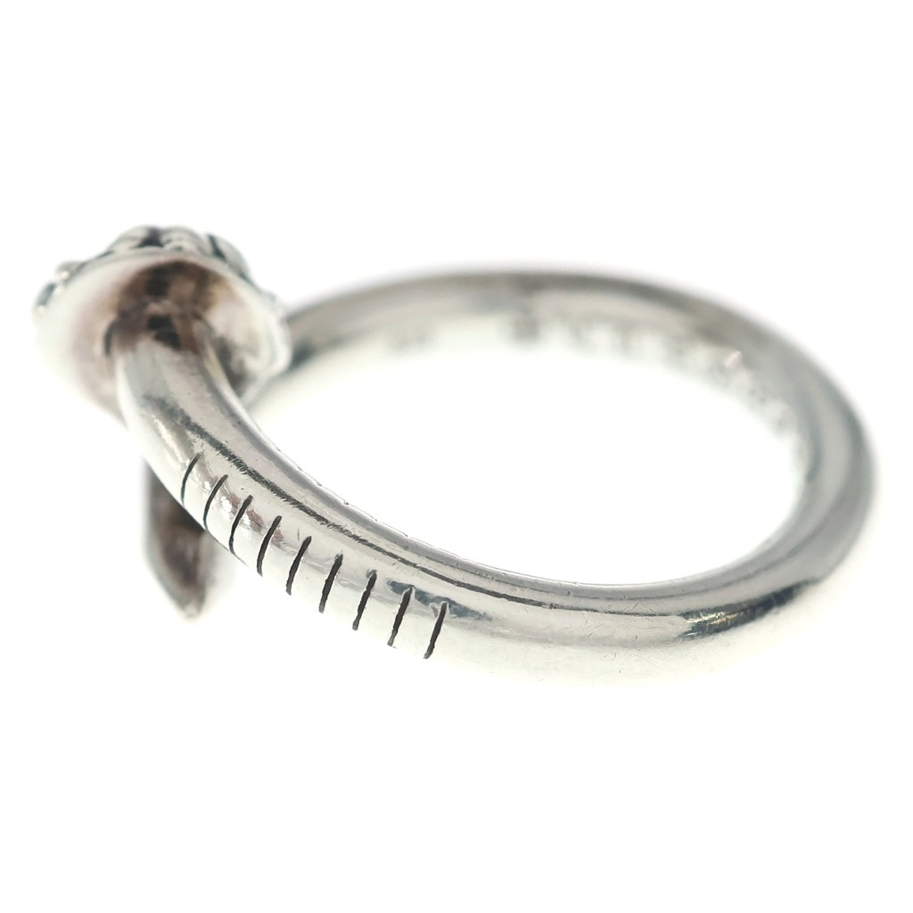 CHROME HEARTS(クロムハーツ) NAIL CRSBALL ネイル クロスボール リング シルバー BCA349