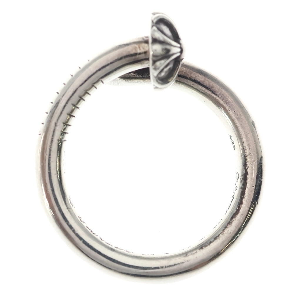 CHROME HEARTS(クロムハーツ) NAIL CRSBALL ネイル クロスボール リング シルバー BCA349