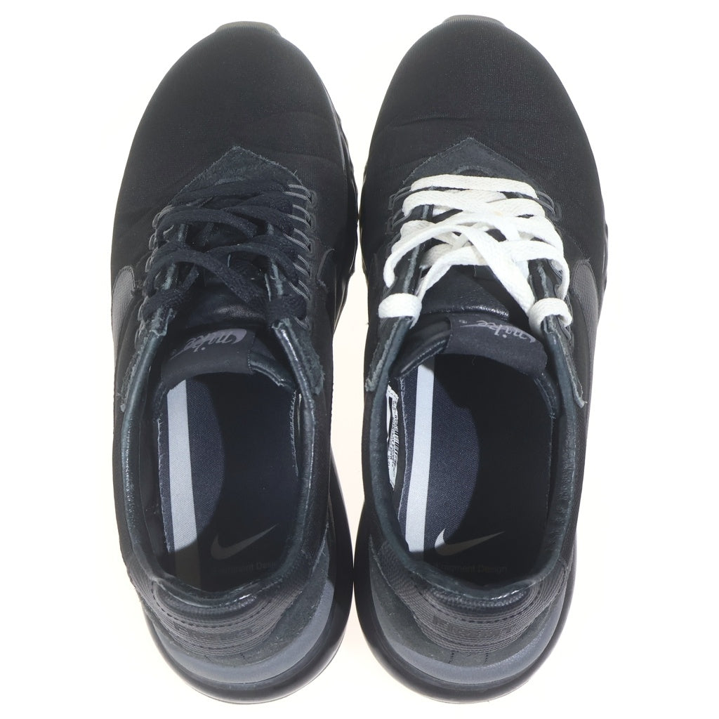NIKE(ナイキ) 【観賞用 2016年製】 ×FRAGMENT AIR MAX LD ZERO BLACK 885893-001 フラグメント エアマックス エルディーゼロ ローカットスニーカー ブラック US8.5/26.5cm