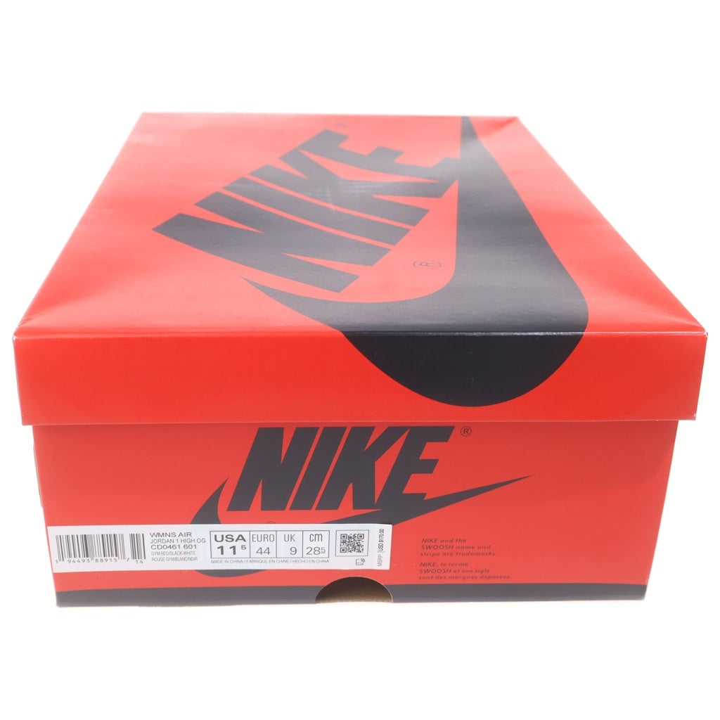 NIKE(ナイキ) WMNS AIR JORDAN 1 HIGH OG SATIN RED CD0461-601 ウィメンズ エアジョーダン1 ハイカットスニーカー サテンレッド レディース US11.5/28.5cm
