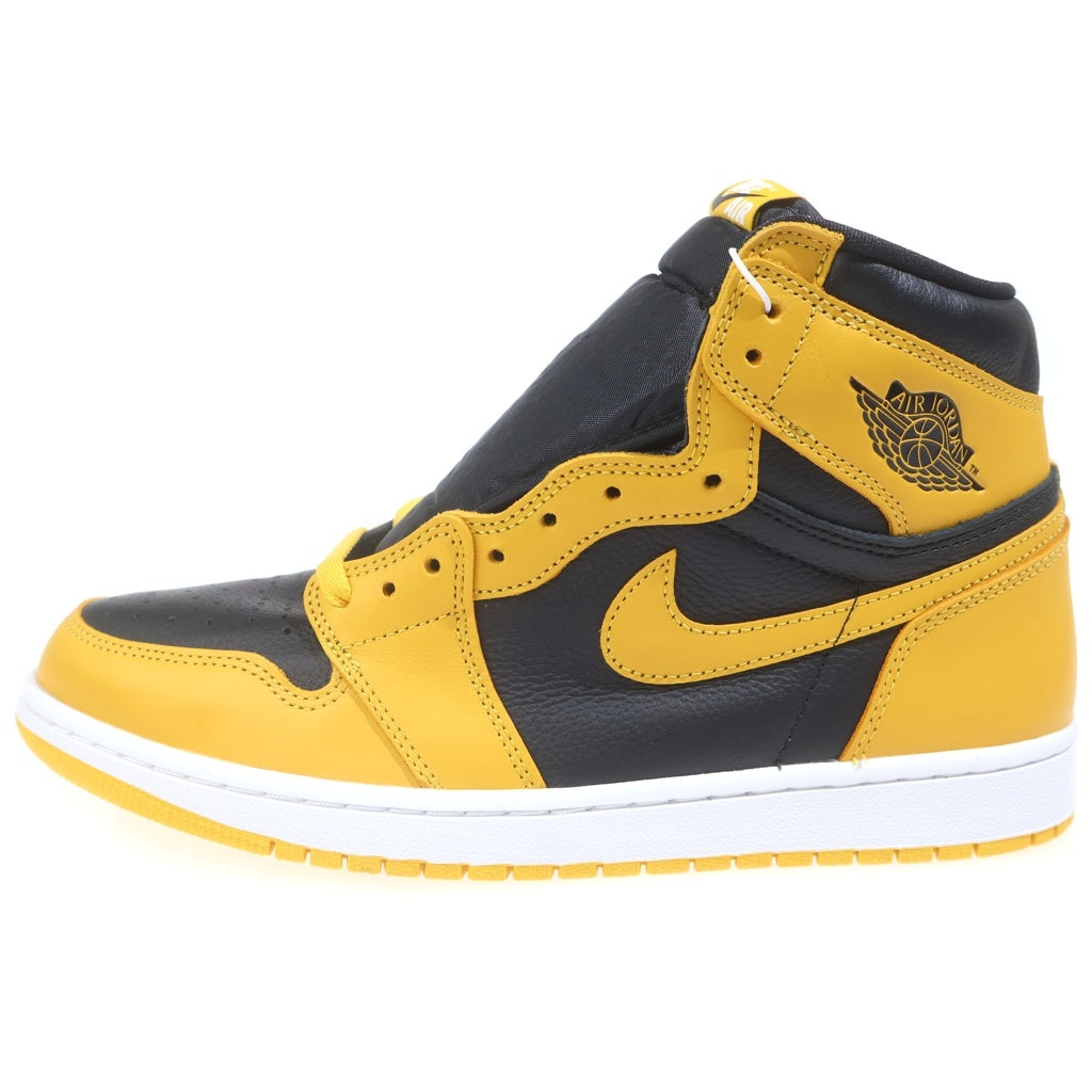 NIKE(ナイキ) AIR JORDAN 1 RETRO HIGH OG POLLEN 555088-701 エアジョーダン レトロ パラン ハイカットスニーカー イエロー/ブラック US11/29cm