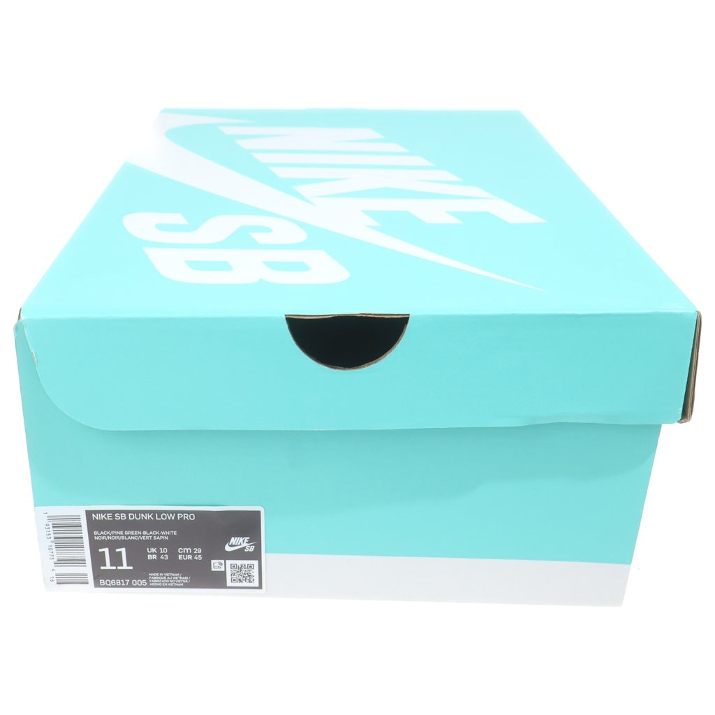 NIKE(ナイキ) NIKE SB DUNK LOW PRO PINE GREEN BQ6817-005 ダンク ロー プロ パイン グリーン ローカットスニーカー グリーン/ブラック US11/29cm