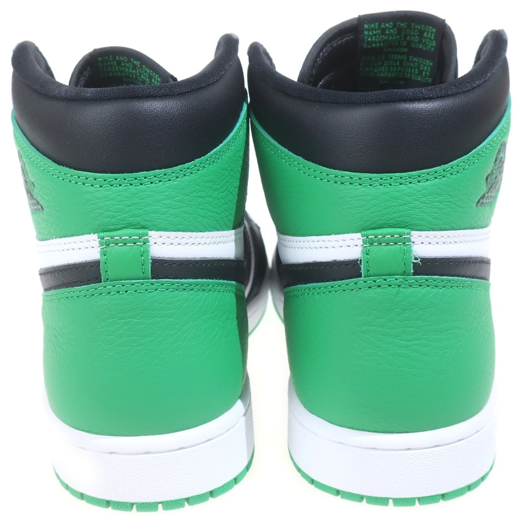 NIKE(ナイキ) AIR JORDAN 1 RETRO HIGH OG CELTICS DZ5485-031 エアジョーダン 1 セルティック ハイカットスニーカー US10/28cm ブラック/ホワイト/グリーン
