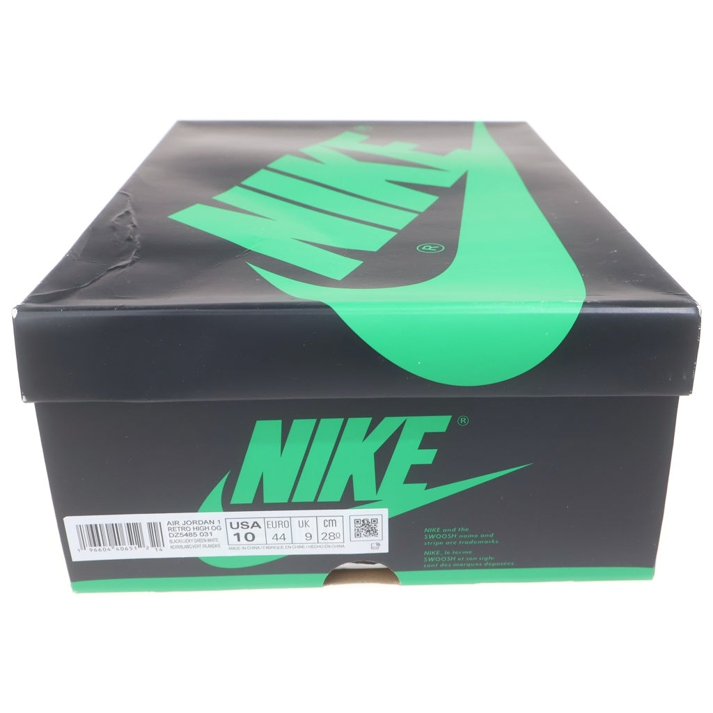 NIKE(ナイキ) AIR JORDAN 1 RETRO HIGH OG CELTICS DZ5485-031 エアジョーダン 1 セルティック ハイカットスニーカー US10/28cm ブラック/ホワイト/グリーン
