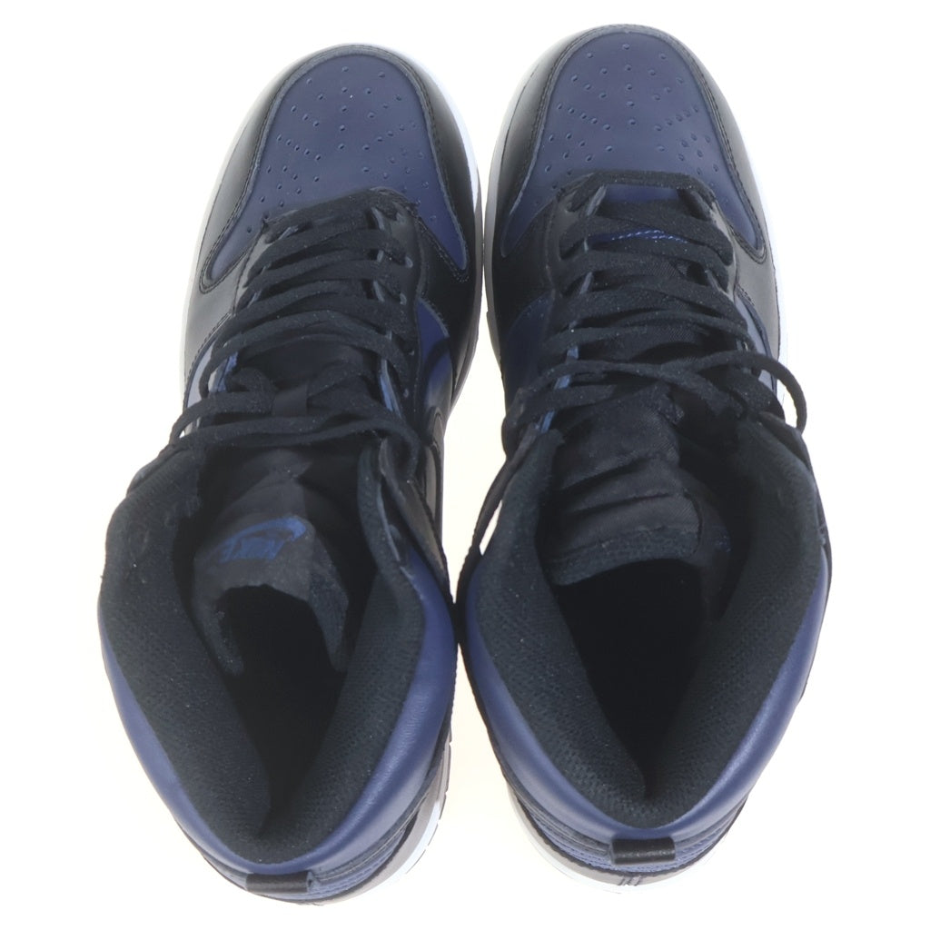 NIKE(ナイキ) ×FRAGMENT DESIGN DUNK HIGH CITY PACK MIDNIGHT NAVY DJ0383-400 フラグメント ダンク ミッドナイト ハイカットスニーカー ネイビー/ブラック US9.5/27.5cm