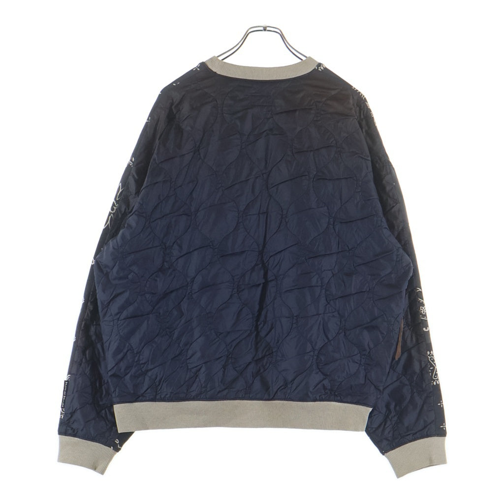 KAPITAL(キャピタル) 19AW バンダナ柄 ビバーグBIGスウェット グレー