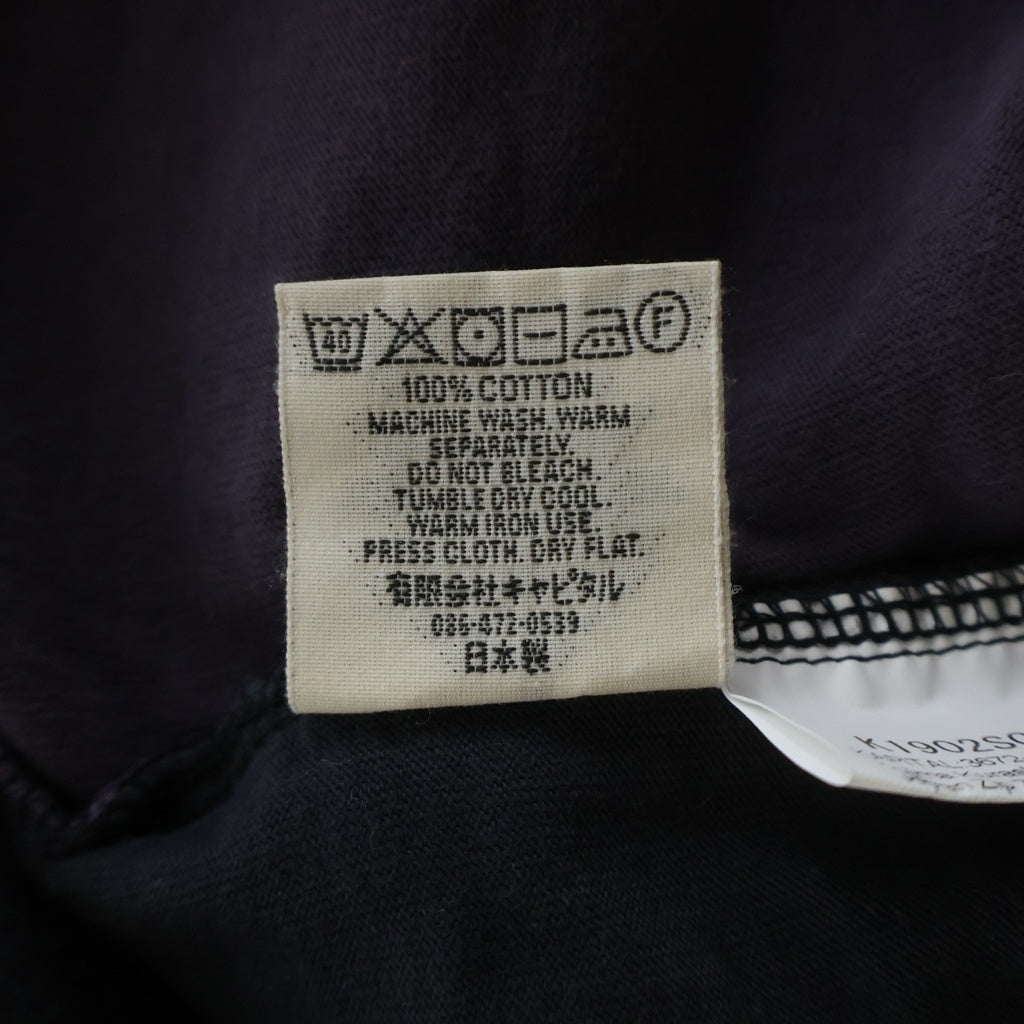 KAPITAL ① ボーンTシャツ KAPITAL(キャピタル) KOUNTRY BONE TEE ボーンプリント クルーネック