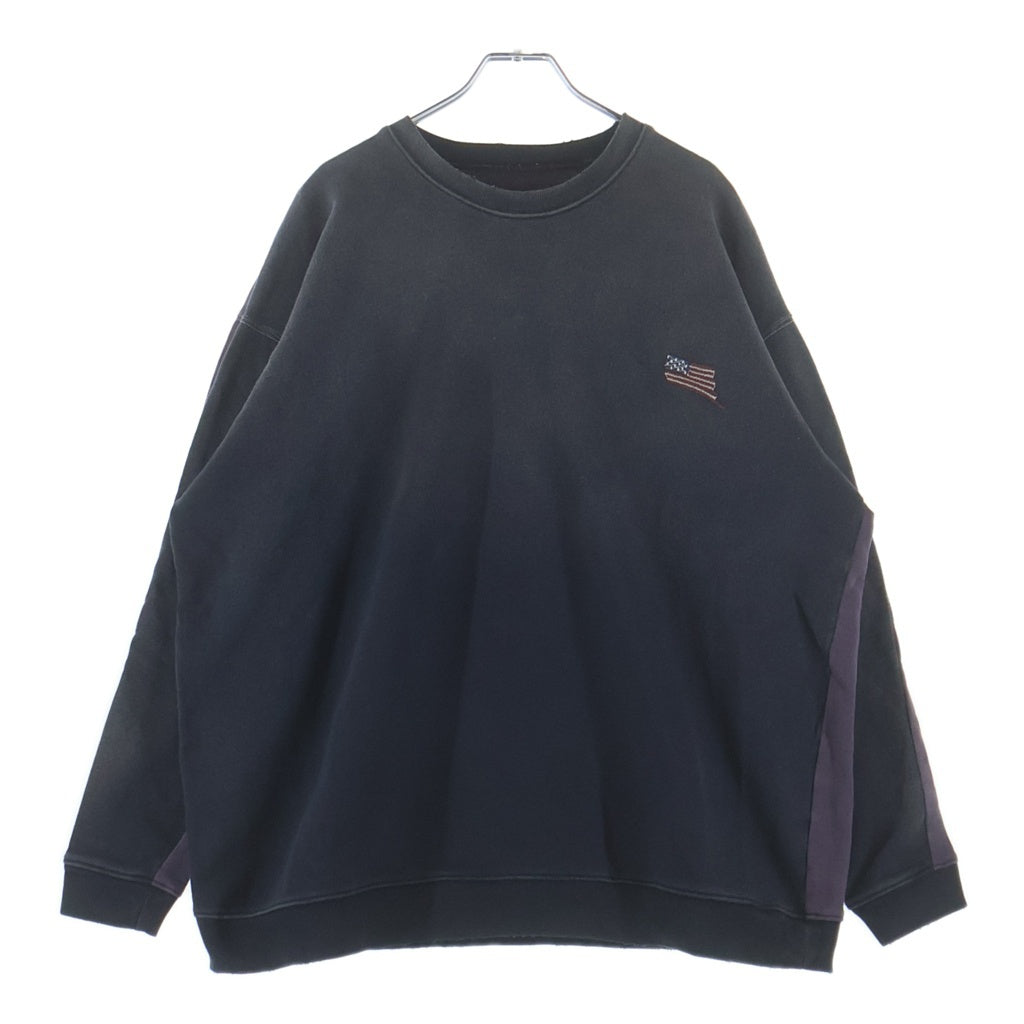 KAPITAL(キャピタル) Bone Sweatshirt 裏毛 2トーン ボーンプリント