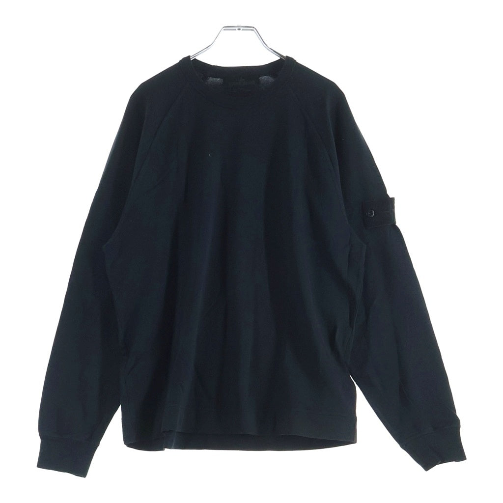 STONE ISLAND(ストーンアイランド) GHOST PIECE ゴーストピース クルーネックスウェットトレーナー ブラック K1S156100011S00F3