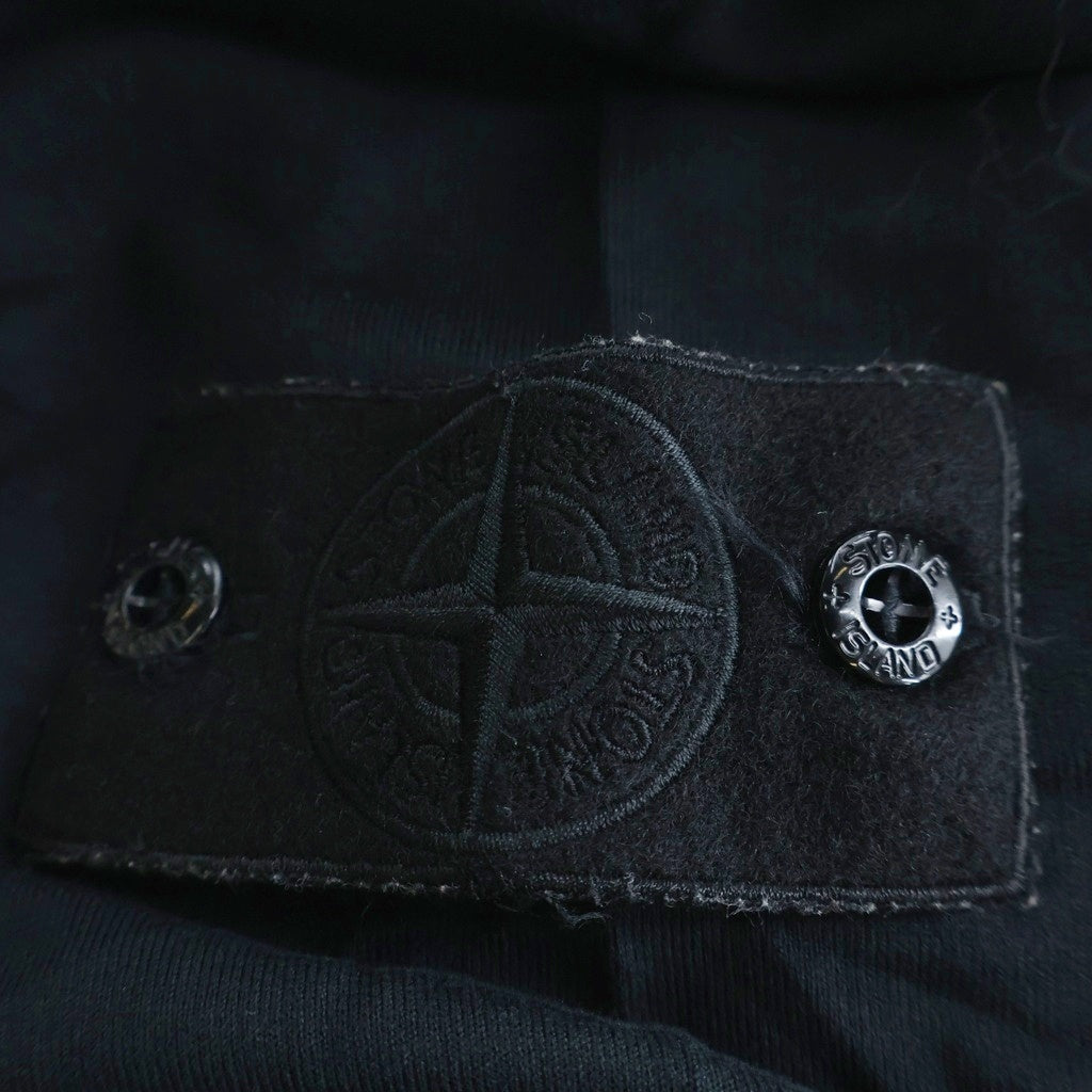 STONE ISLAND(ストーンアイランド) GHOST PIECE ゴーストピース クルーネックスウェットトレーナー ブラック K1S156100011S00F3