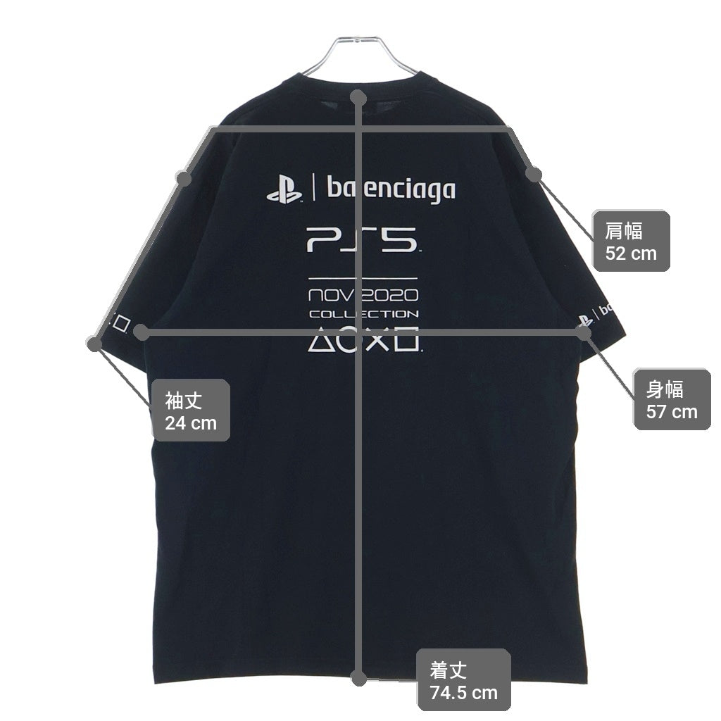 BALENCIAGA(バレンシアガ) 21AW ×Playstation BOXY PS5 Tee