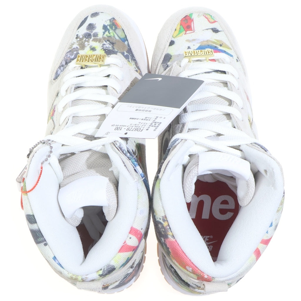 SUPREME(シュプリーム) ×NIKE SB Dunk High Rammellzee SB ダンク ハイ ラメルジーマルチカラー US8/26CM FD8779-100