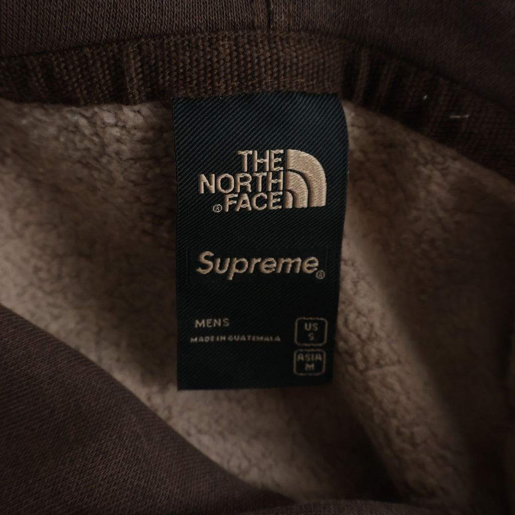 SUPREME(シュプリーム) 22AW Pigment Printed Hooded Sweatshirt ピグメントプリントスウェットフーディー プルオーバーパーカー ブラウン NT522001