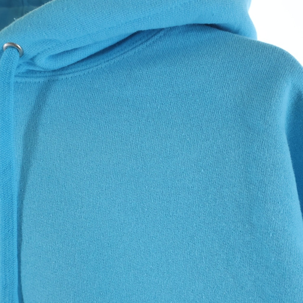 SUPREME(シュプリーム) 21AW ×Timberland Hooded Sweatshirt バック ブランドロゴプリント プルオーバーフーディー ブルー