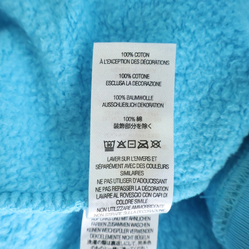 SUPREME(シュプリーム) 21AW ×Timberland Hooded Sweatshirt バック ブランドロゴプリント プルオーバーフーディー ブルー