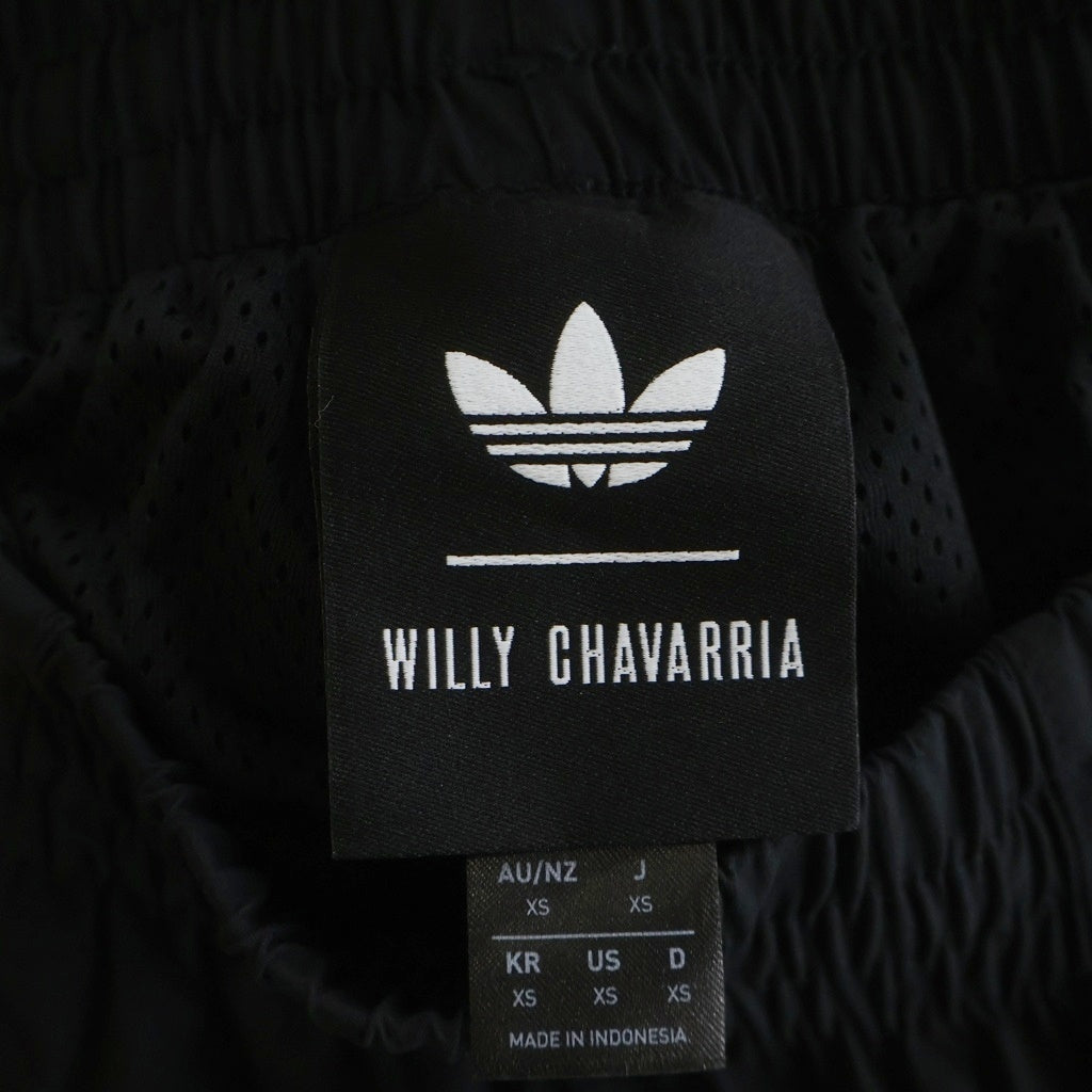 adidas(アディダス) x WILLY CHAVARRIA CARGO ZIPPER PANTS ナイロンカーゴジッパー パンツ ブラック KS6439