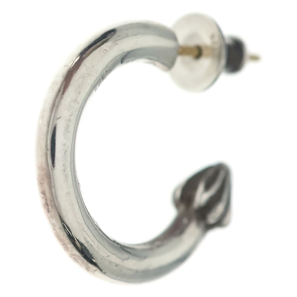 CHROME HEARTS(クロムハーツ) HOOP PLAIN プレーン フープピアス シルバー BCA101