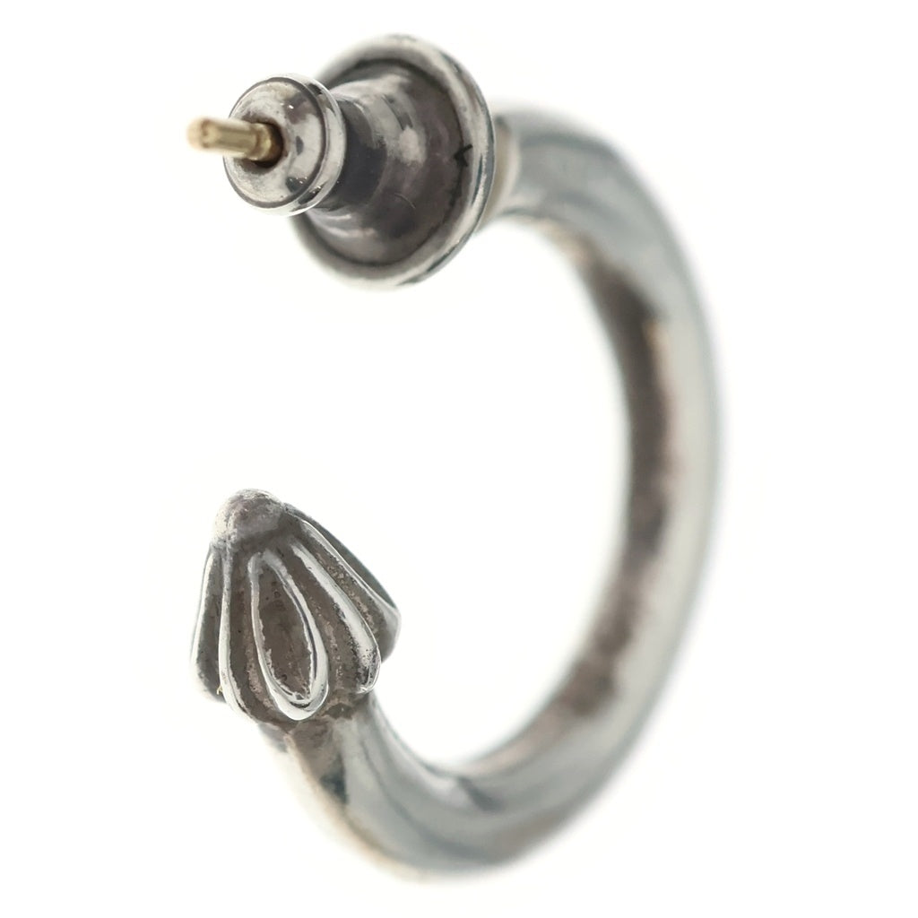 CHROME HEARTS(クロムハーツ) HOOP PLAIN プレーン フープピアス シルバー BCA101