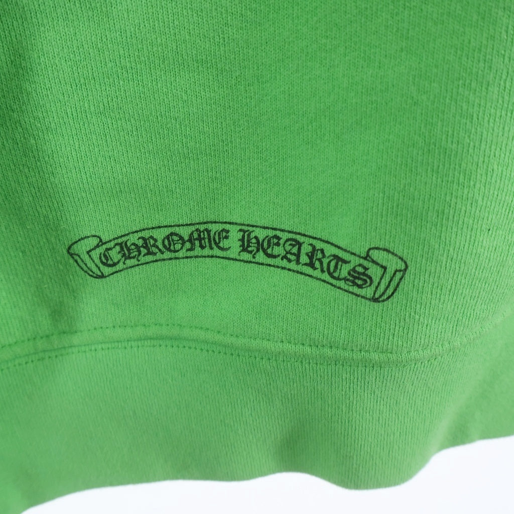 CHROME HEARTS(クロムハーツ) 21AW ×MATTY BOY PPO SEXRCD GRN HD PLVR マッティボーイ セックスレコード プルオーバーパーカー フーディー グリーン
