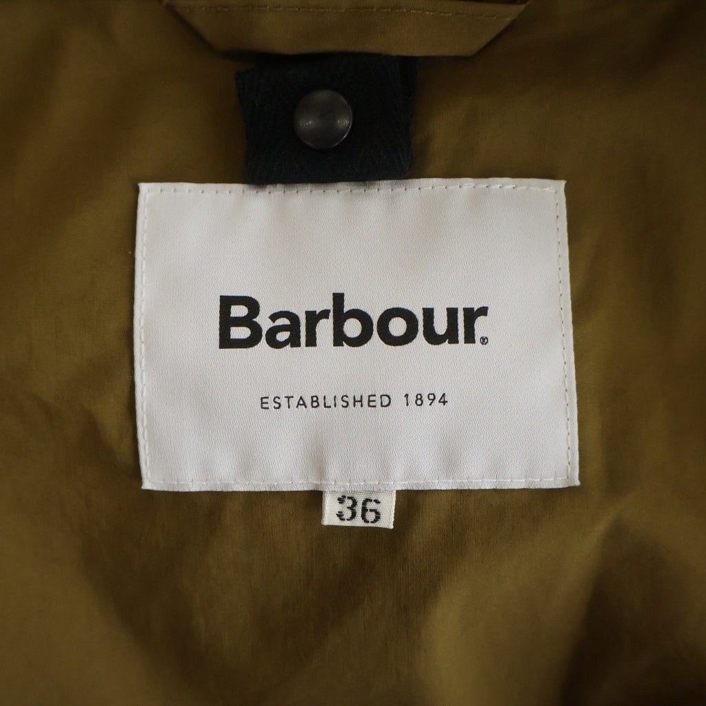 Barbour(バブアー) NON OILED BEDALE SL 2LAYER コーデュロイ切替ナイロンジャケット ブラウン