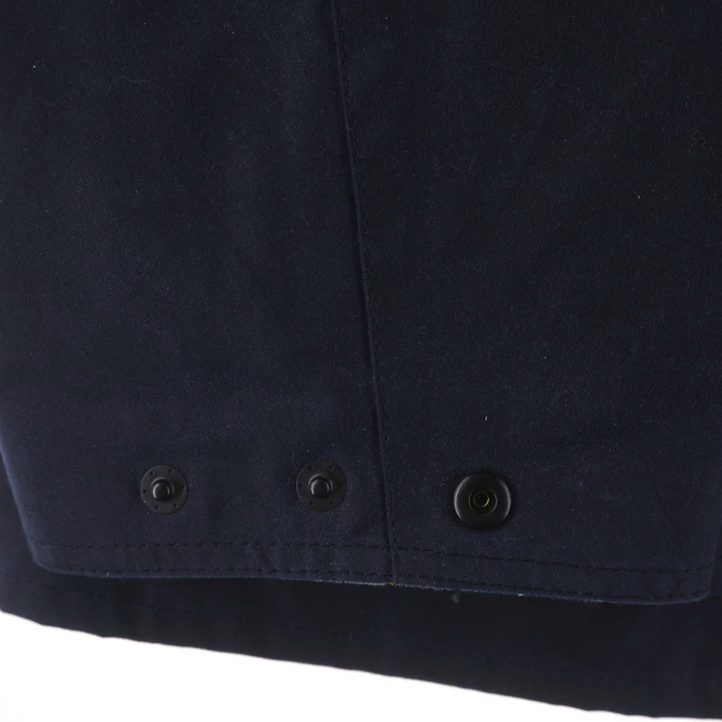 Barbour(バブアー) ×LEVIS OILED ZIPUP JACKET オイルド ジップアップジャケット ネイビー