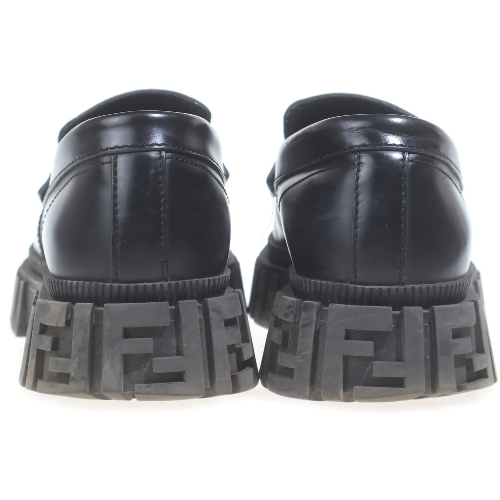 FENDI(フェンディ) ズッカ柄 ローファー ブラック 1487