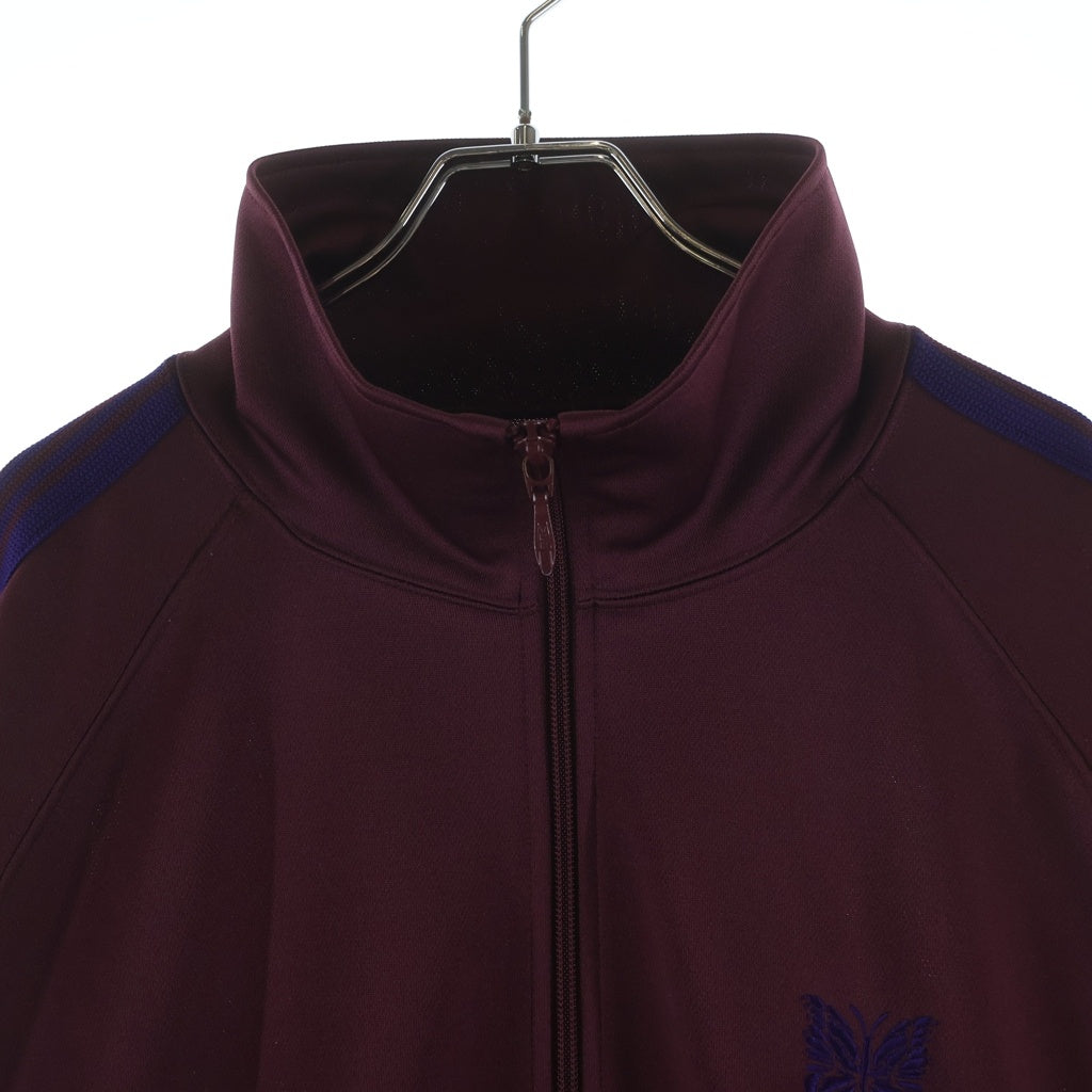 Needles(ニードルス) 23AW TRACK JACKET POLY SMOOTH ポリ スムース トラックジャケット レッド/パープル NS244
