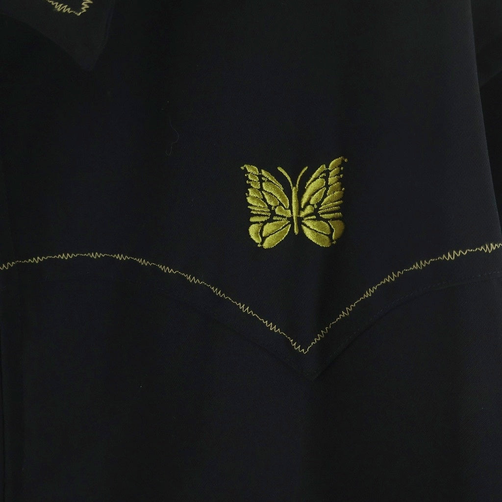 Needles(ニードルス) 23AW Western Sport Jacket ウエスタン スポーツ ジャケット トラックジャケット ブラック NS148