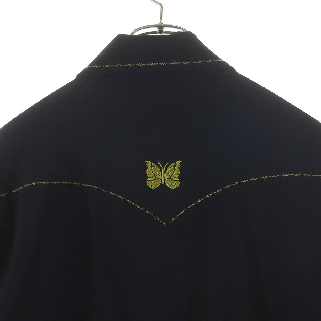 Needles(ニードルス) 23AW Western Sport Jacket ウエスタン スポーツ ジャケット トラックジャケット ブラック NS148
