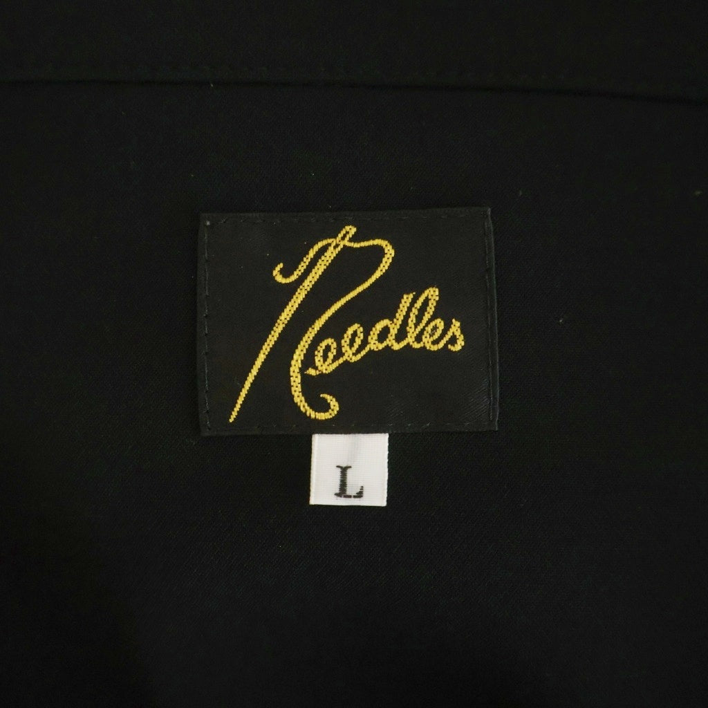 Needles(ニードルス) 23AW Western Sport Jacket ウエスタン スポーツ ジャケット トラックジャケット ブラック NS148