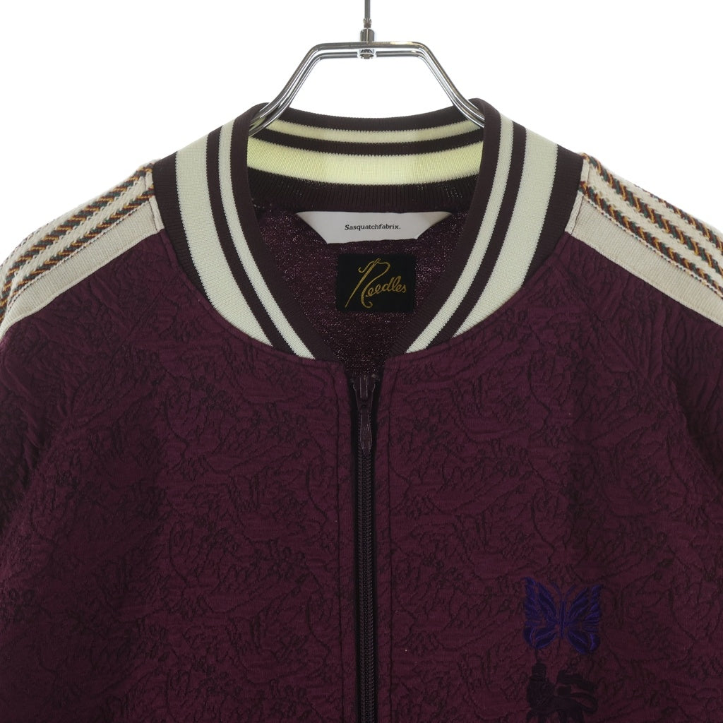 Needles(ニードルス) 23AW ×Sasquatchfabrix. TRACK JACKET サスクワッチファブリックス トラックジャケット レッド 23AW-JKL-070