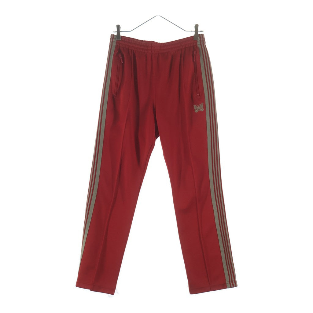 Needles(ニードルス) Narrow Track Pant Poly Smooth ナロー トラックパンツ ポリスムース レッド KP221