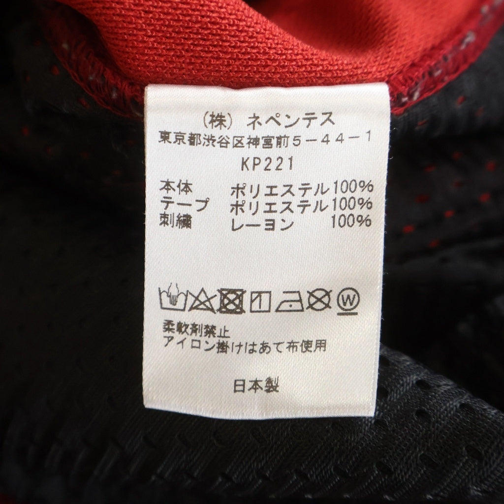 Needles(ニードルス) Narrow Track Pant Poly Smooth ナロー トラックパンツ ポリスムース レッド KP221