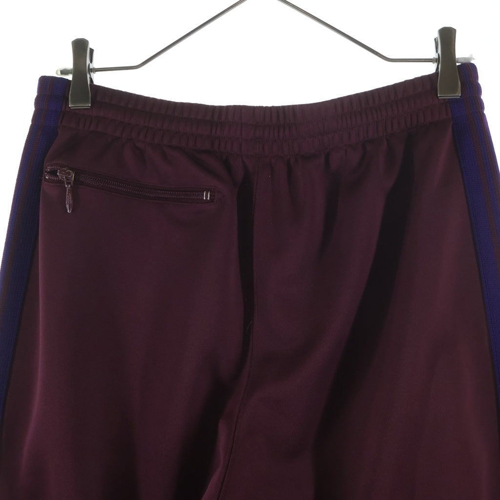 Needles(ニードルス) TRACK PANTS POLY SMOOTH トラックパンツ サイドライン レッド NS246