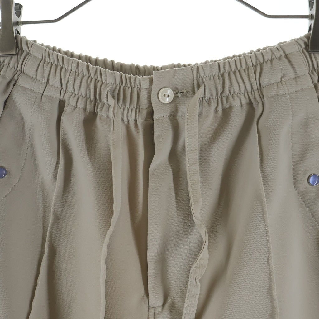 Needles(ニードルス) 22SS PIPING COWBOY PANTS カウボーイ フレア トラックパンツ アイボリー KP123