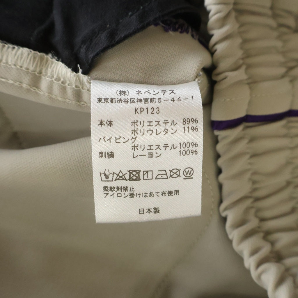 Needles(ニードルス) 22SS PIPING COWBOY PANTS カウボーイ フレア トラックパンツ アイボリー KP123