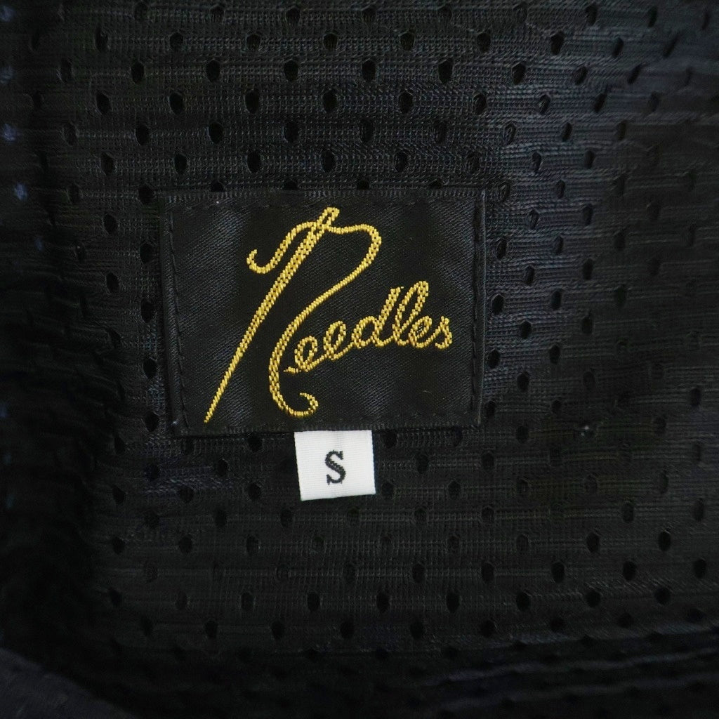 Needles(ニードルス) NARROW TRACK PANTS サイドライン ベロアトラックパンツ ブルー NS253