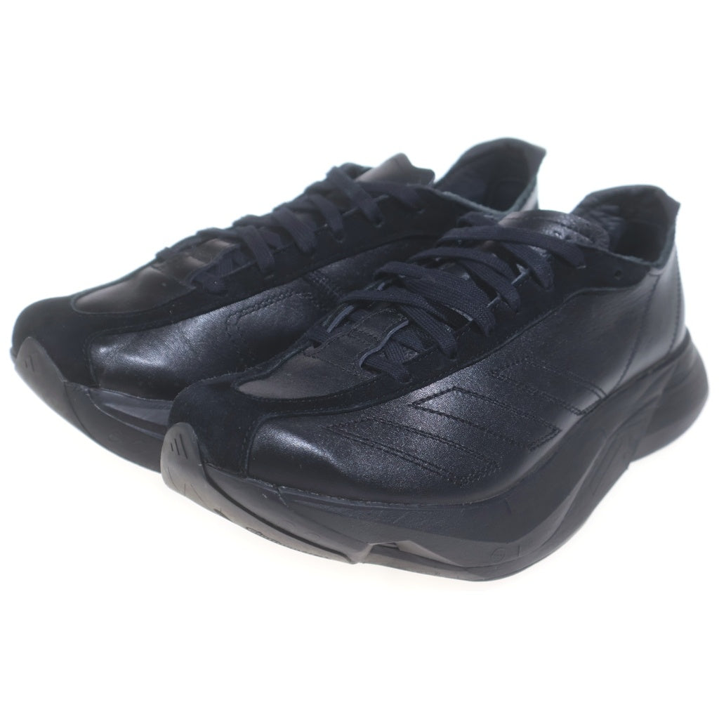 Y-3(ワイスリー) ADIOS PRO 3.0 LX ロゴプリントローカットスニーカー ブラック JR4205-4-313