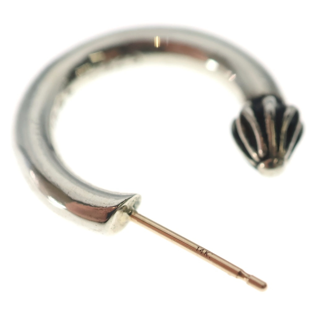 CHROME HEARTS(クロムハーツ) HOOP PLAIN プレーン フープピアス シルバー BCA101