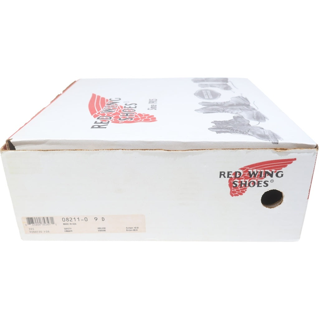 RED WING(レッド ウイング) LOGGER ロガー レースアップ ブーツ スエード ベージュ 8211