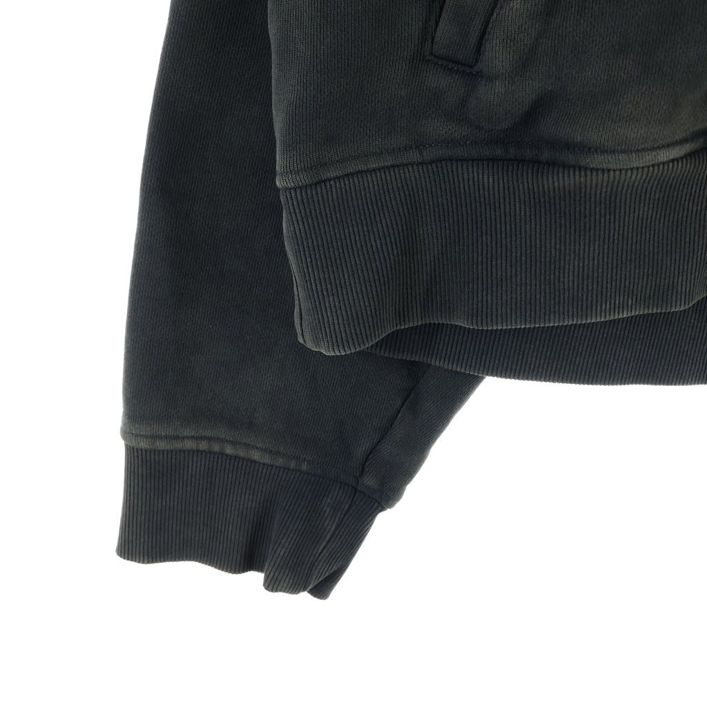 entire studios(エンタイア スタジオ) ETERNAL ZIP WASHED BLACK エターナル ジップ ウォッシュド加工 フルジップアップパーカー フーディー ブラック ESSS26HO030120392S
