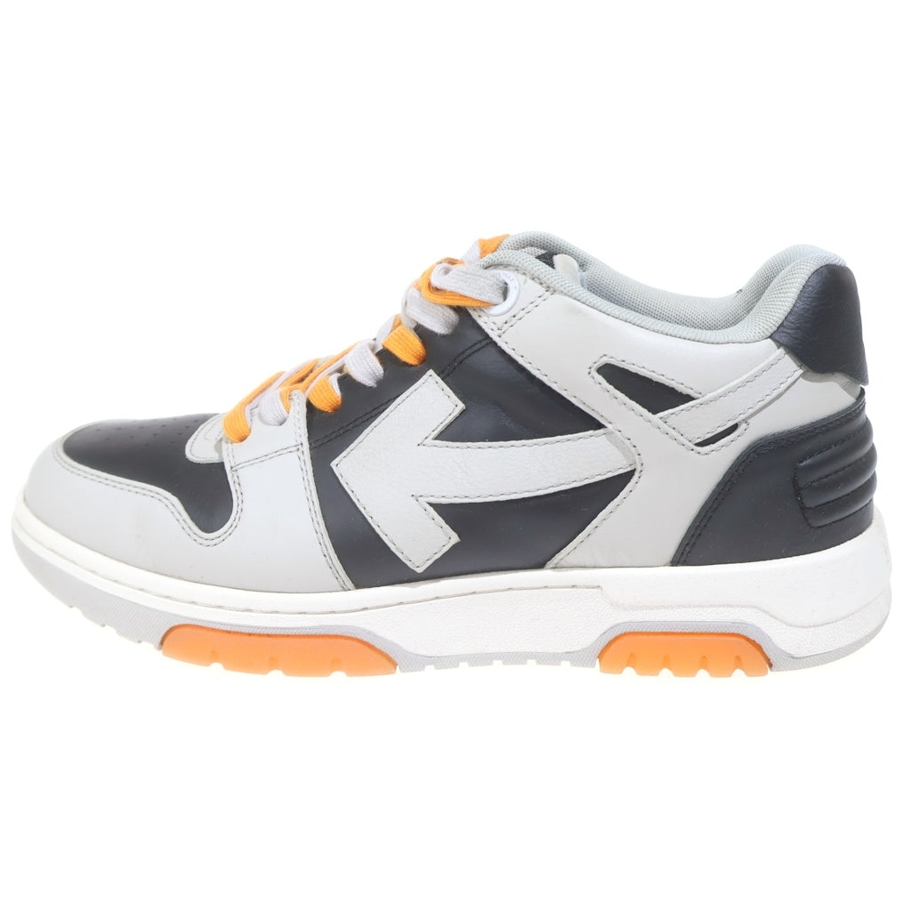 OFF-WHITE(オフホワイト) Out of Office Sneaker ローカットスニーカー グレー/オレンジ OMIA189S23LEA0040510