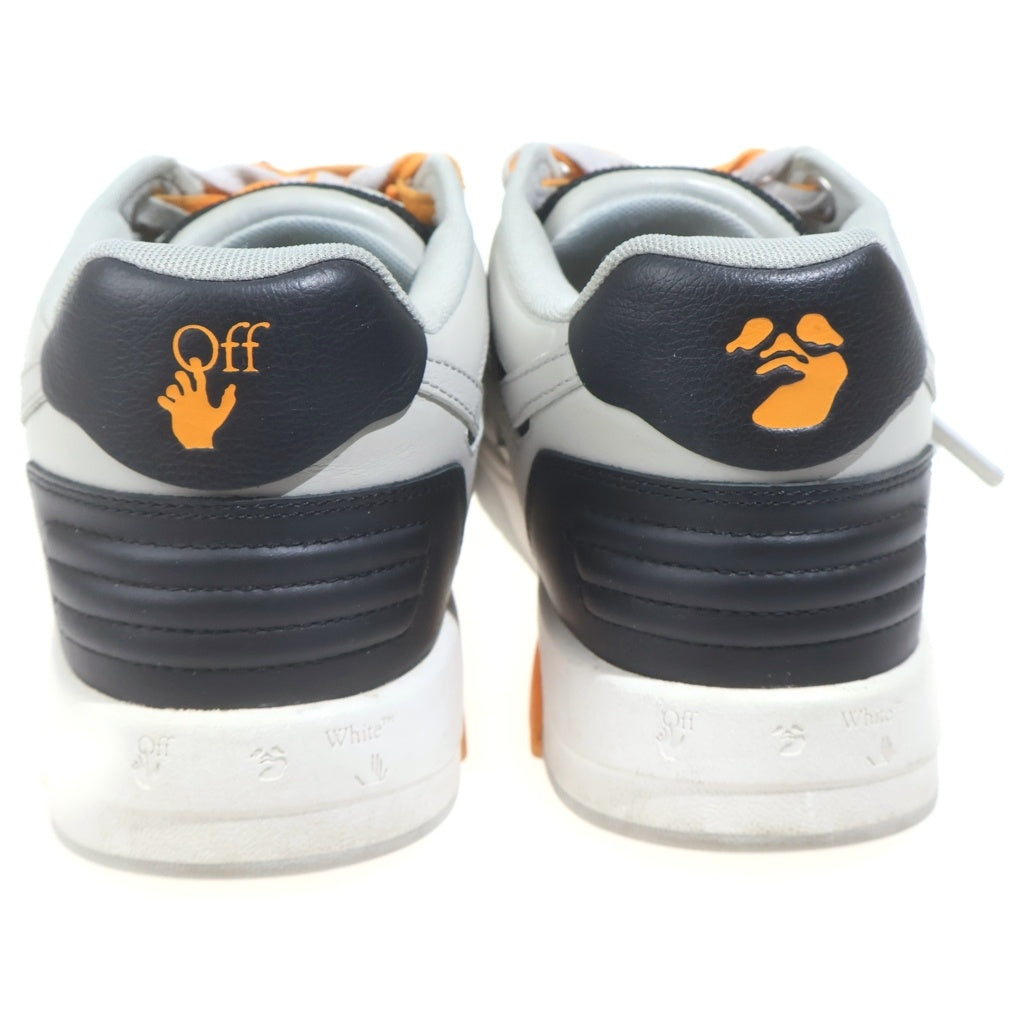 OFF-WHITE(オフホワイト) Out of Office Sneaker ローカットスニーカー グレー/オレンジ OMIA189S23LEA0040510