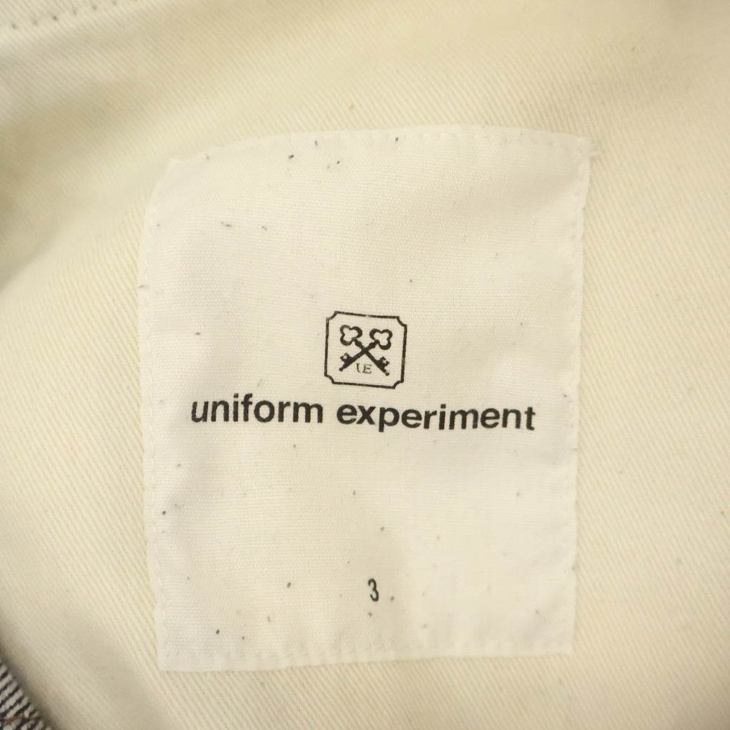 UNIFORM EXPERIMENT(ユニフォームエクスペリメント) STRAIGHT DENIM PANTS ストレートデニムパンツ インディゴ UE-230016