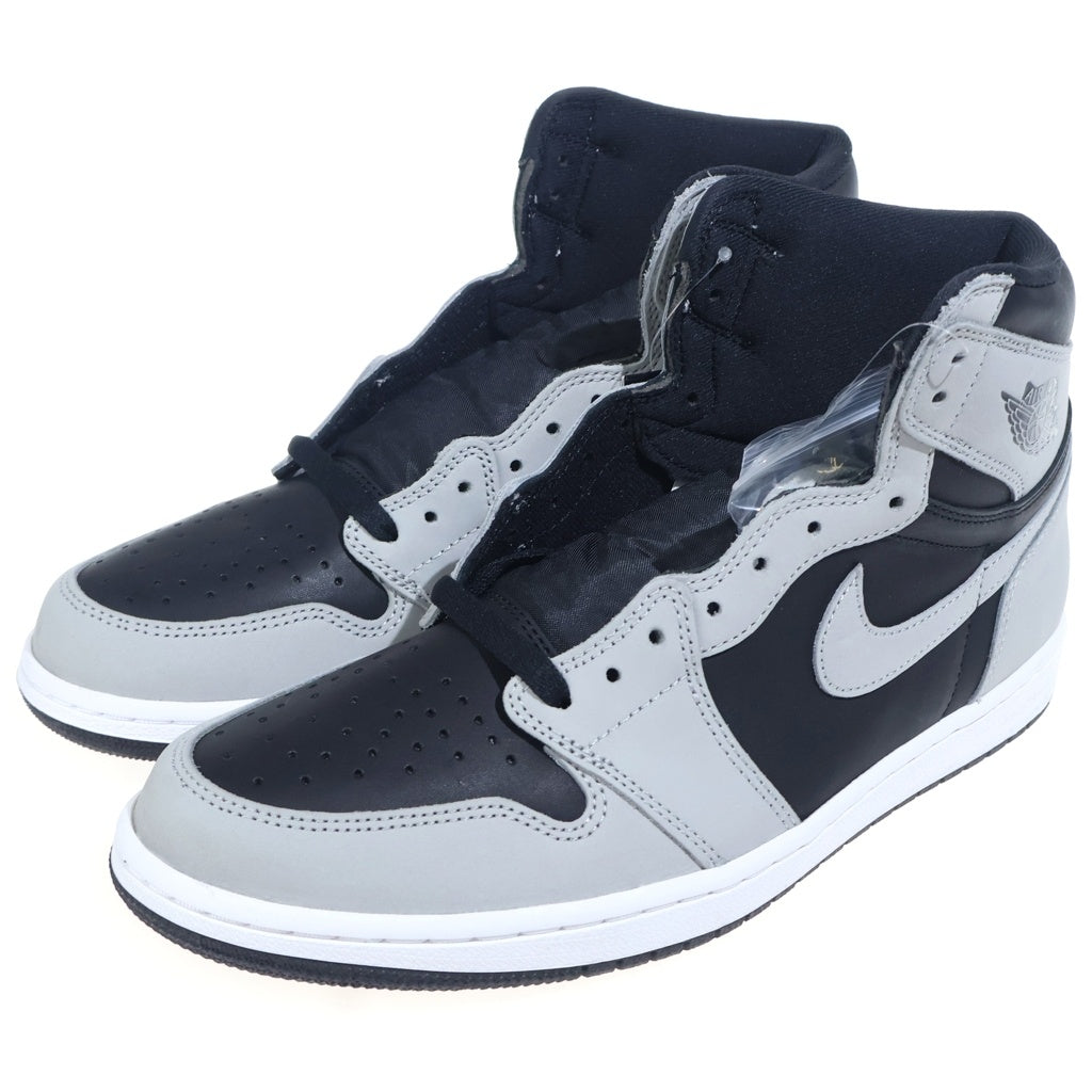 NIKE(ナイキ) AIR JORDAN 1 RETRO HIGH OG SHADOW 2.0 エア ジョーダン シャドウ ハイカットスニーカー グレー/ブラック US11/29cm U555088-035