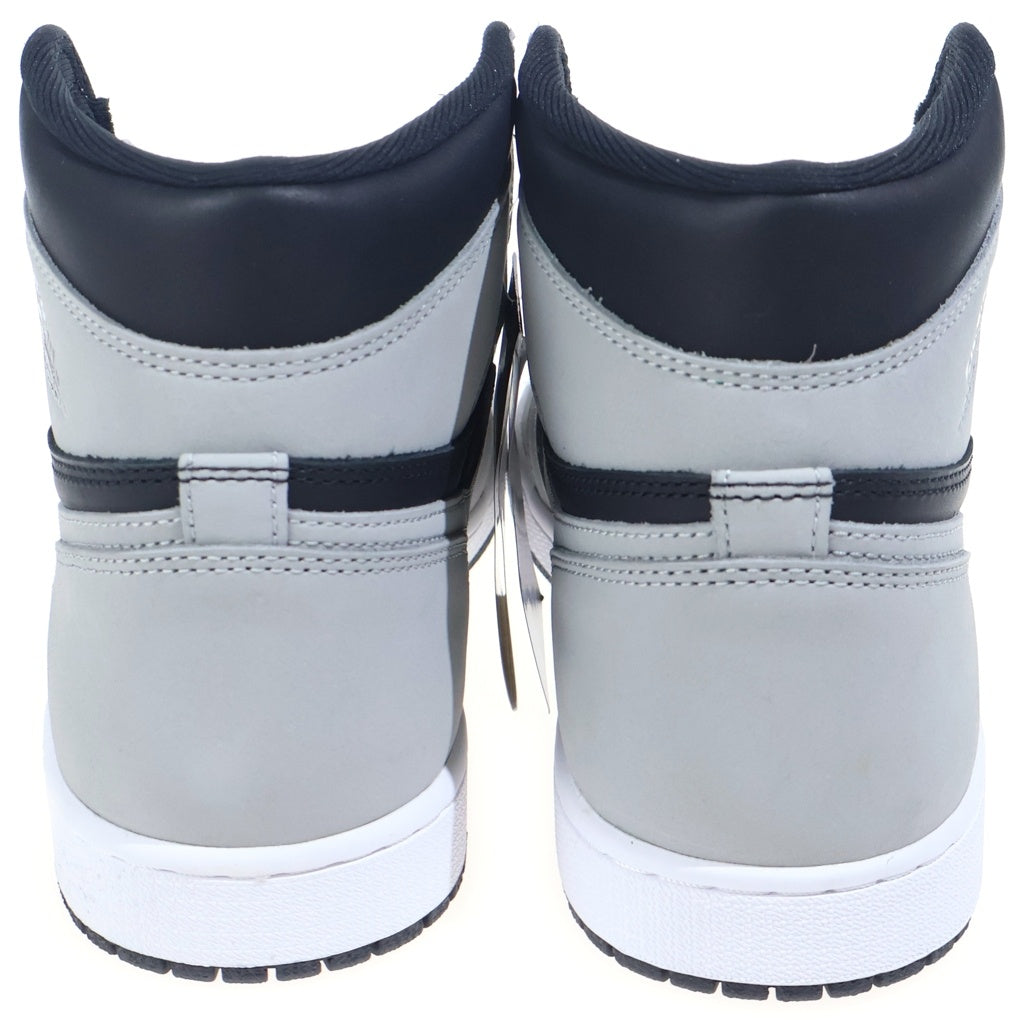 NIKE(ナイキ) AIR JORDAN 1 RETRO HIGH OG SHADOW 2.0 エア ジョーダン シャドウ ハイカットスニーカー グレー/ブラック US11/29cm U555088-035