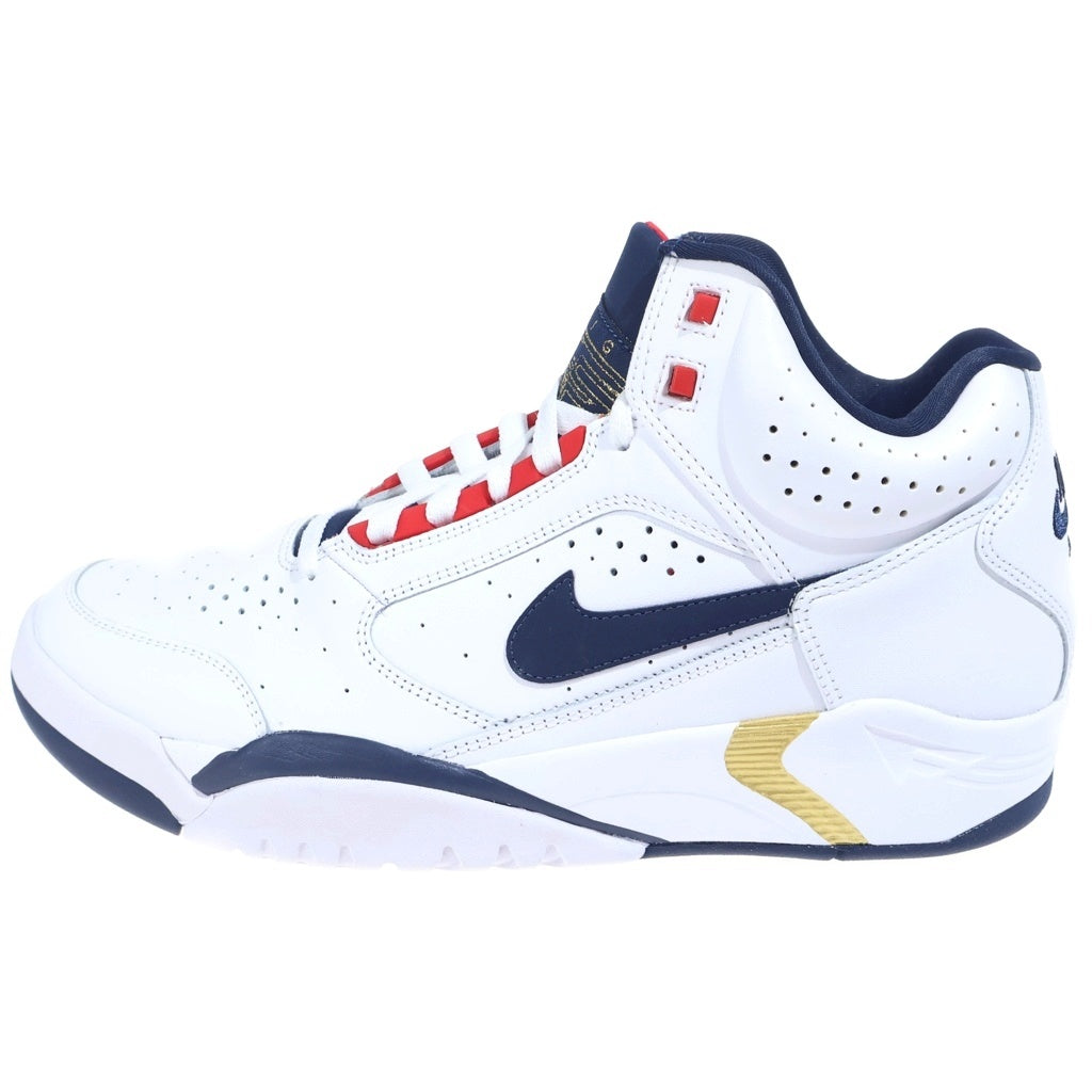 NIKE(ナイキ) Air Flight Lite 2 Mid Olympic エアフライト ライト2 ミッド オリンピックミッドカットスニーカー ホワイト US10.5/28.5cm DJ2518-102