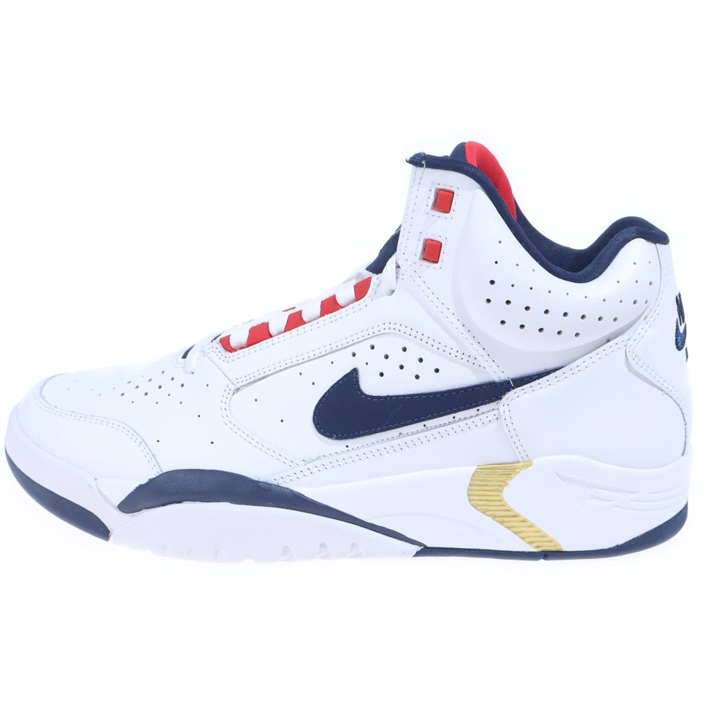 NIKE(ナイキ) Air Flight Lite 2 Mid Olympic エアフライト ライト2 ミッド オリンピックミッドカットスニーカー ホワイト US10.5/28.5cm DJ2518-102