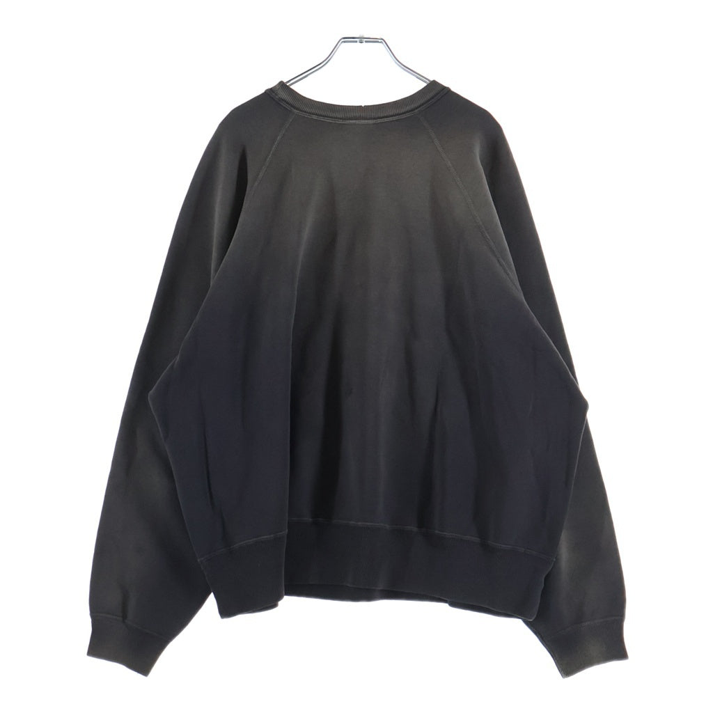 NO BRAND(ノーブランド) mononoke・made【モノノケ・メイド】26SS CREW NECK SWEAT 龍 ドラゴン プリント クルーネックスウェットトレーナー グレー MT-MK8-0000-013